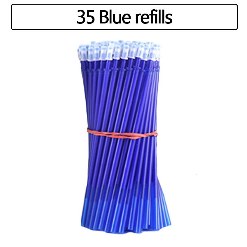 35 recharges bleues