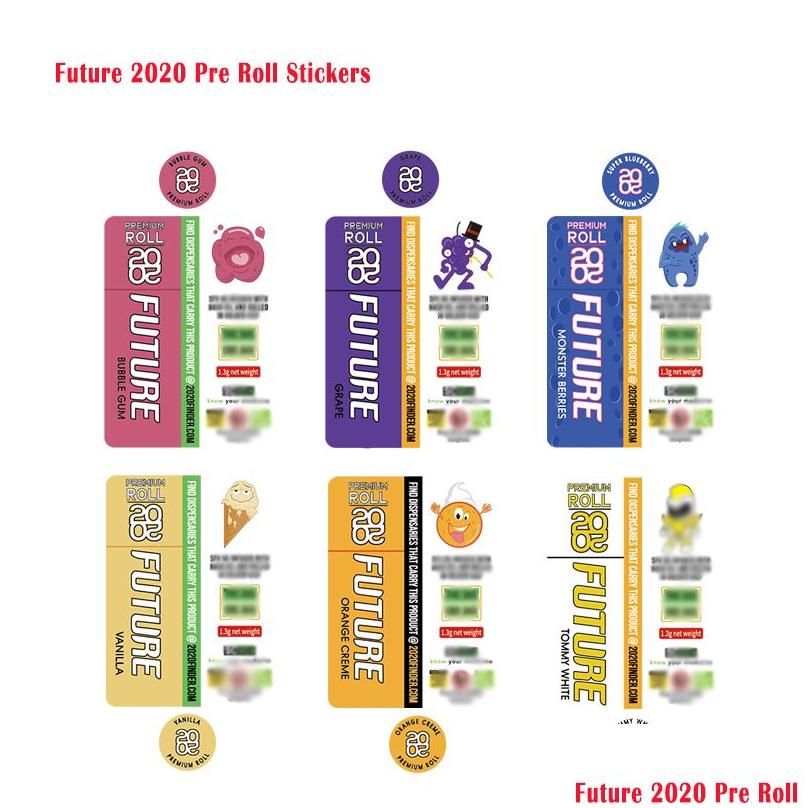 Framtida 2020 klistermärke