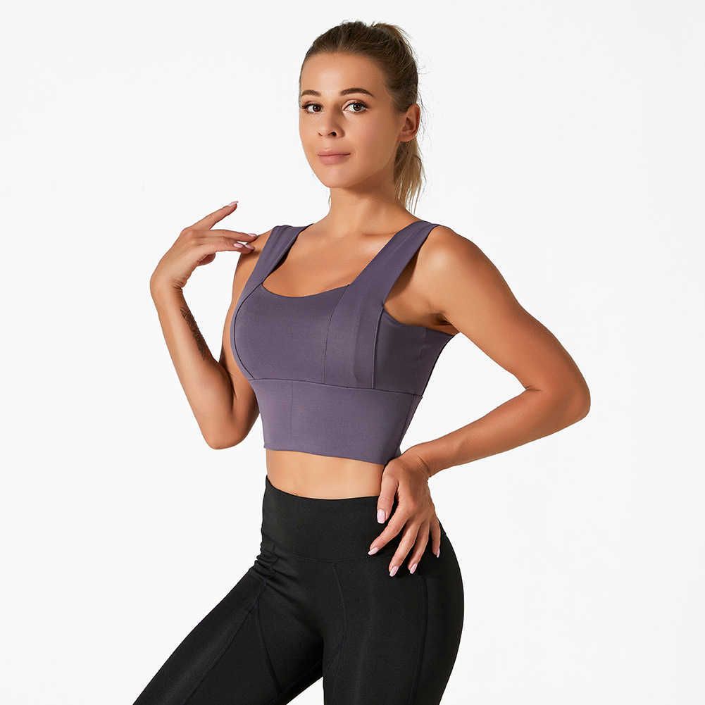 purple yoga bra