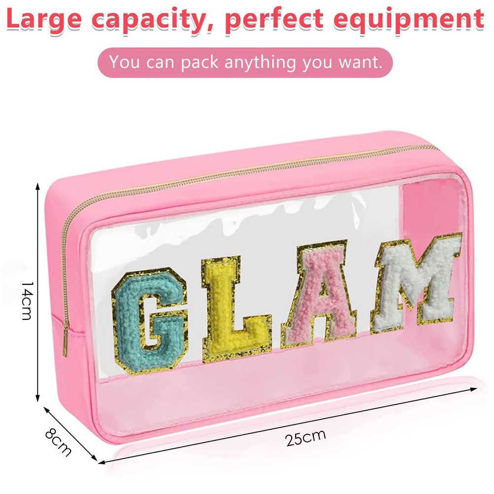 Glam Clear Clutch