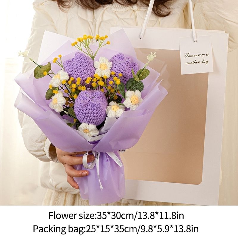 S3 Crochet Bouquet-As Picture Show