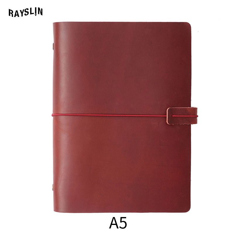 Rood A5-Loose-blad notebook