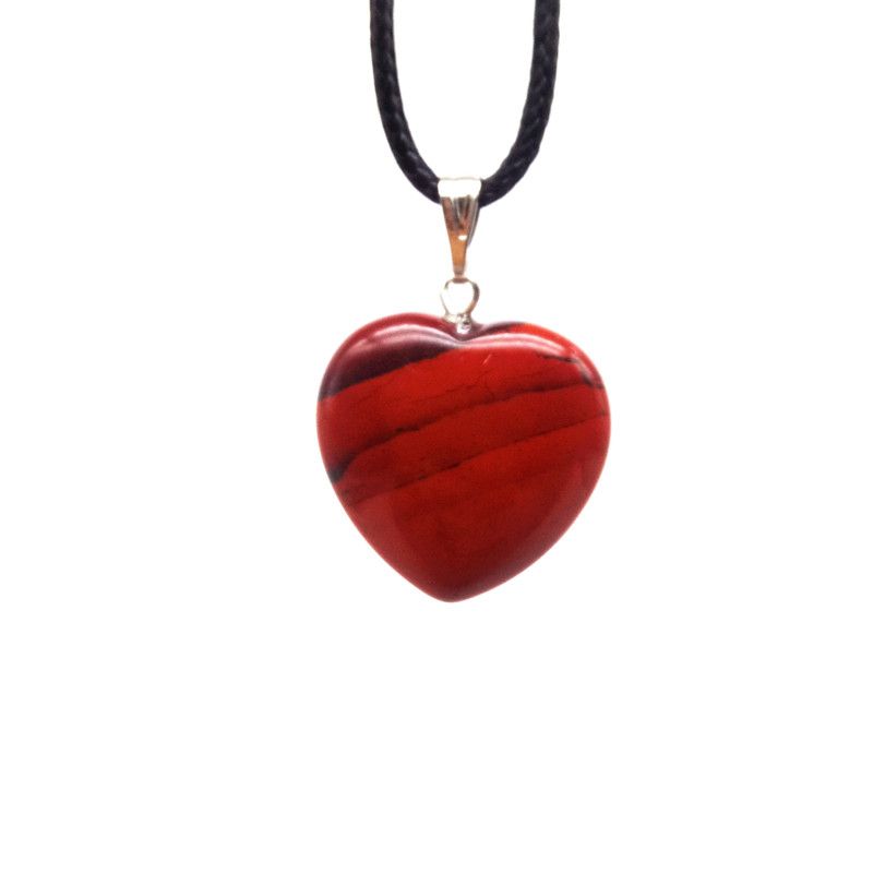 Cuore di jasper rosso