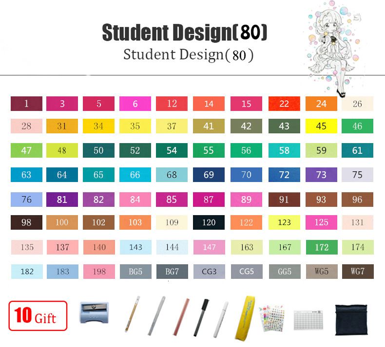 80 Student Set