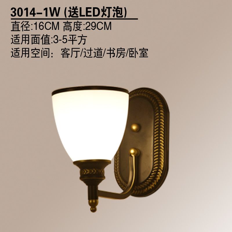 温かいLED Bulb1を備えたヘッドウォールランプ