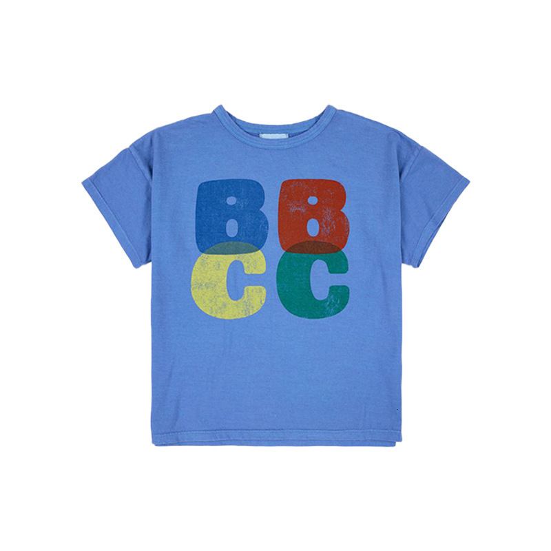 blue color letter t