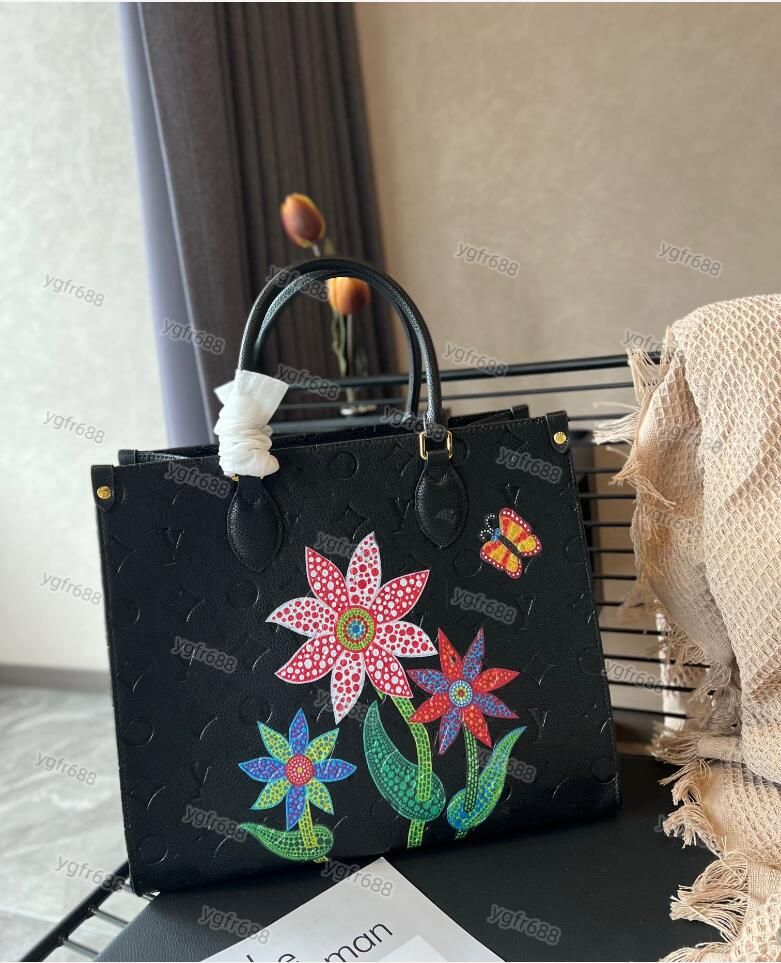 High Quality Luxurys Totes Bag Designers Shoulder Bags Flower