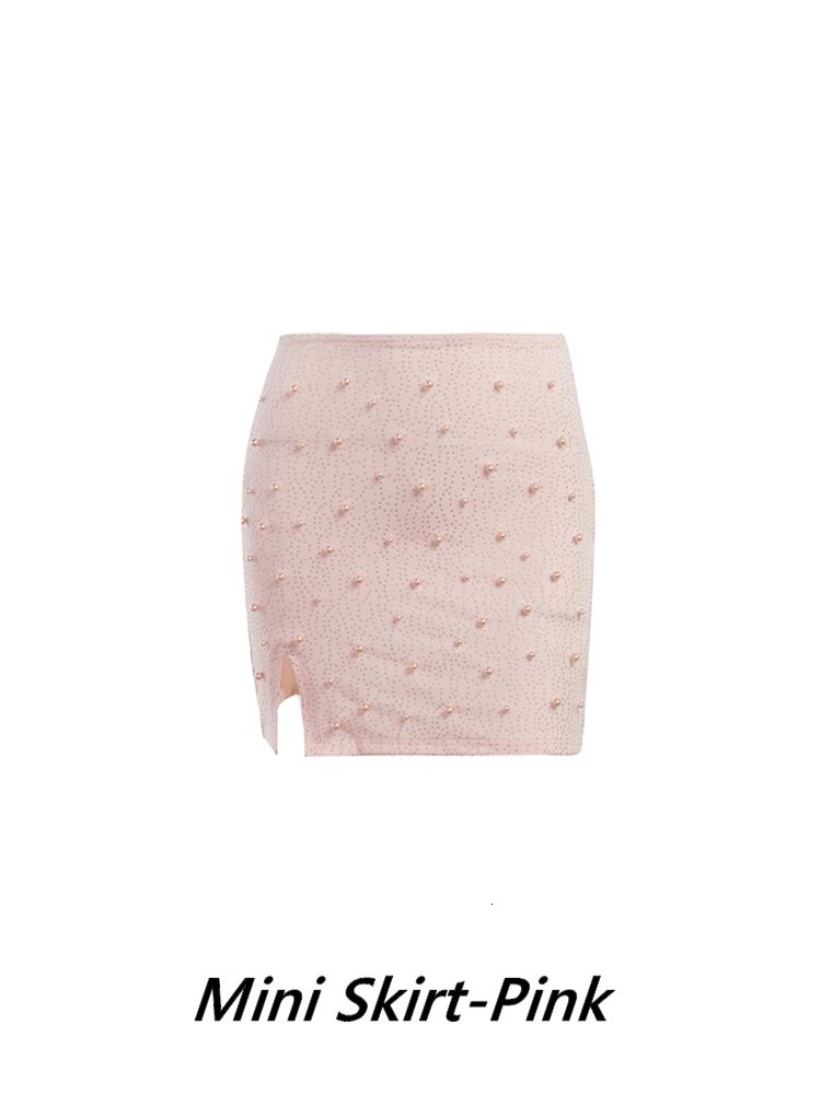 mini skirt-pink