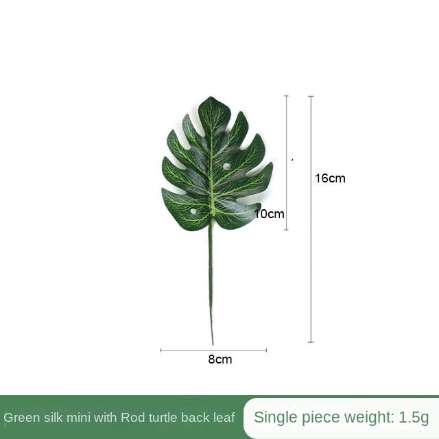 16cm-turtle leaf