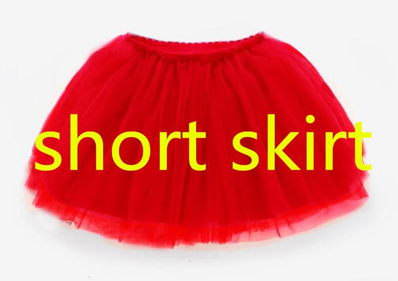 Krótka spódnica czerwona