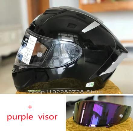 purple visor