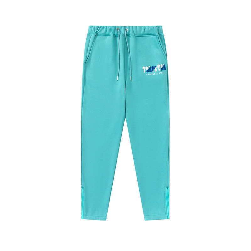 lake blue trousers