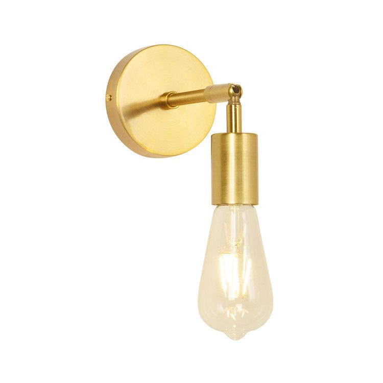 Single Gold With Bulb