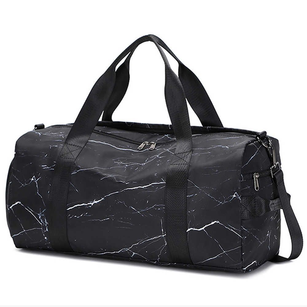 black marble bag