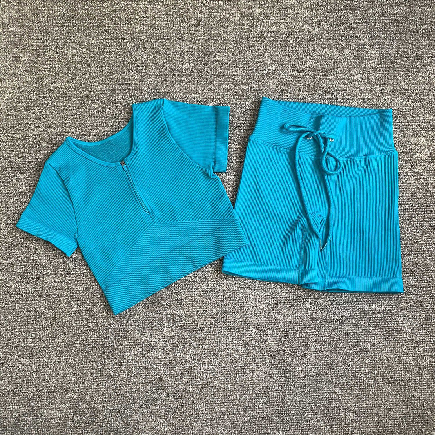 Tshirt Short-Lakeblu