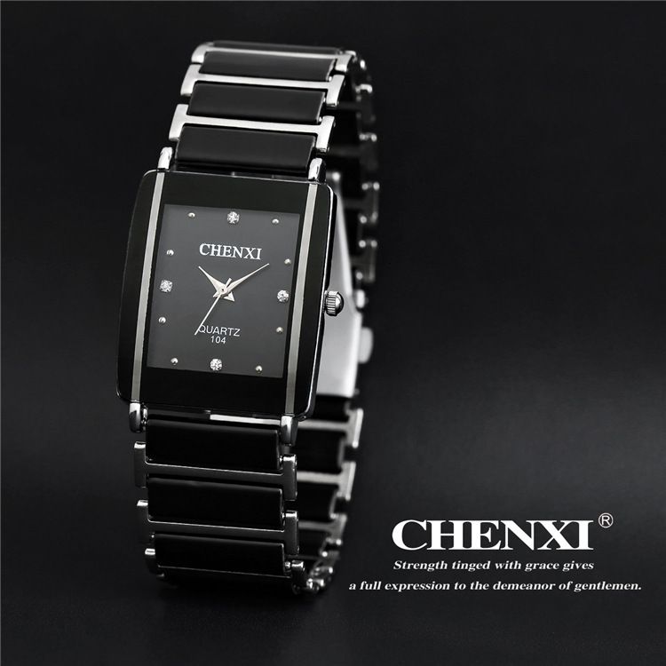 Men de montre noire