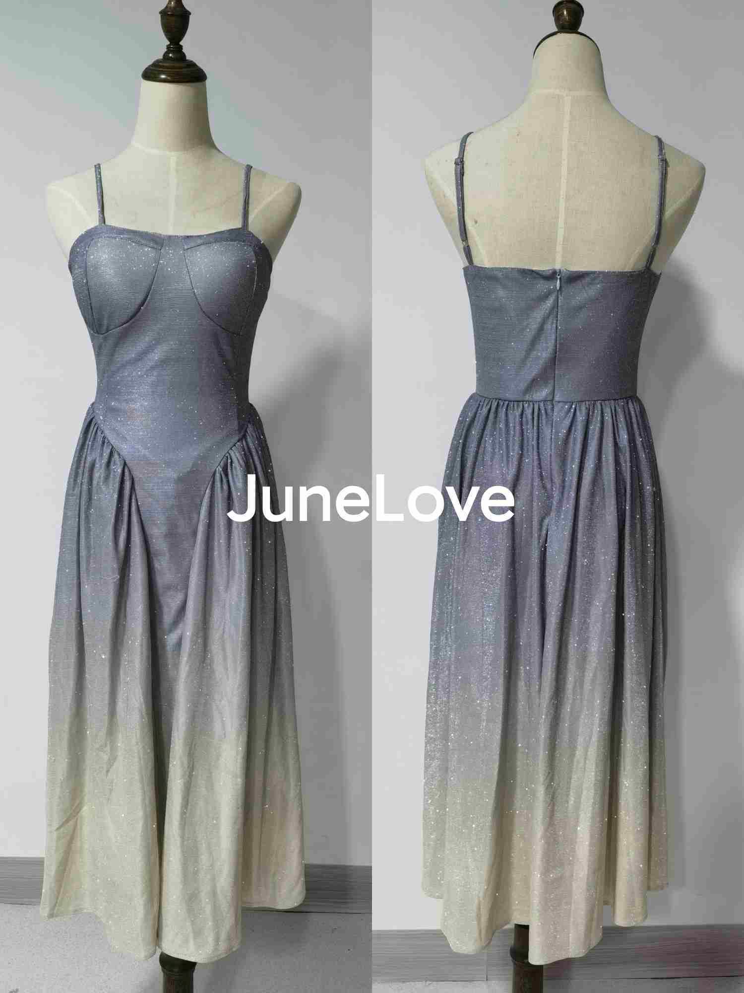 2-blue long dress