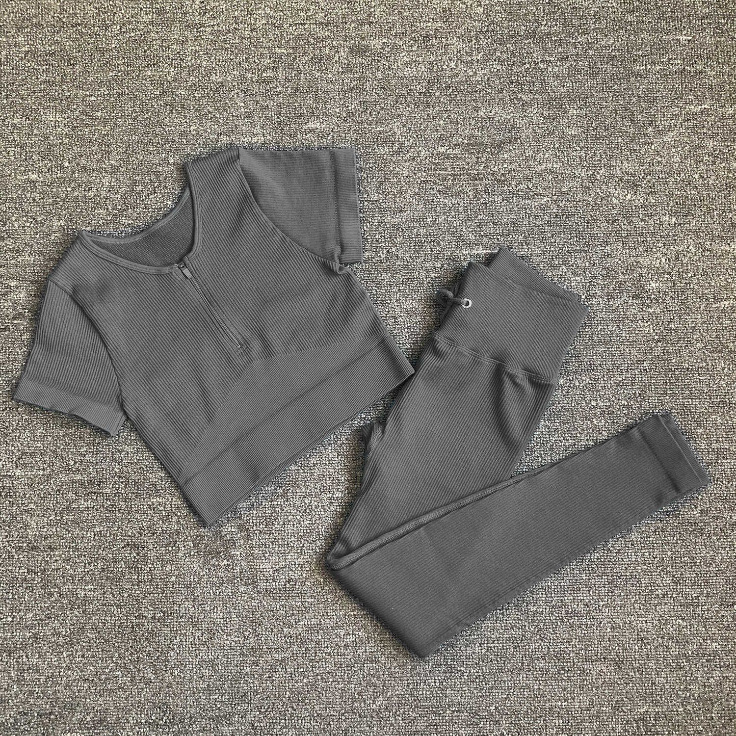 Calças de camiseta-Grey