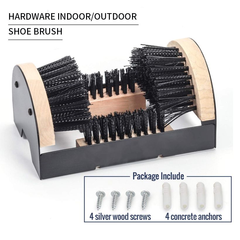 All Weather Industrial Shoe Boot Cleaner Scraper Brush - China