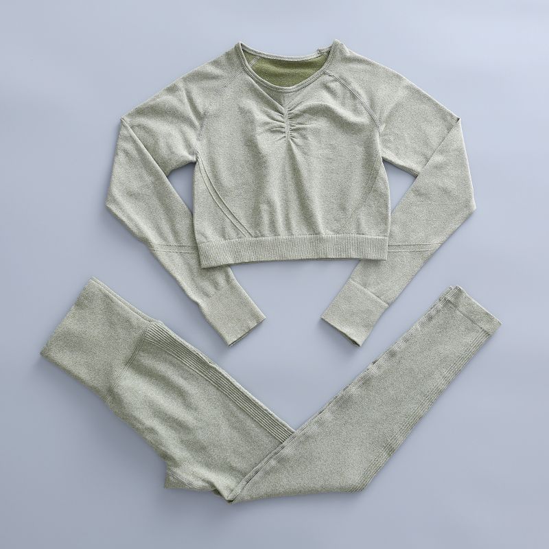 armygreen top-2pcs