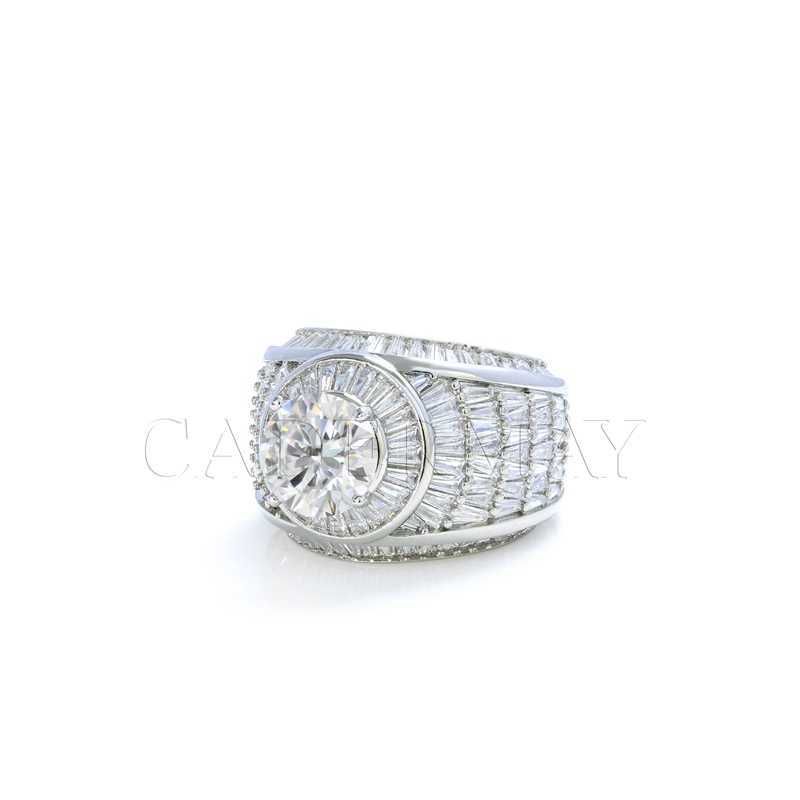 6CT Baguette Ring