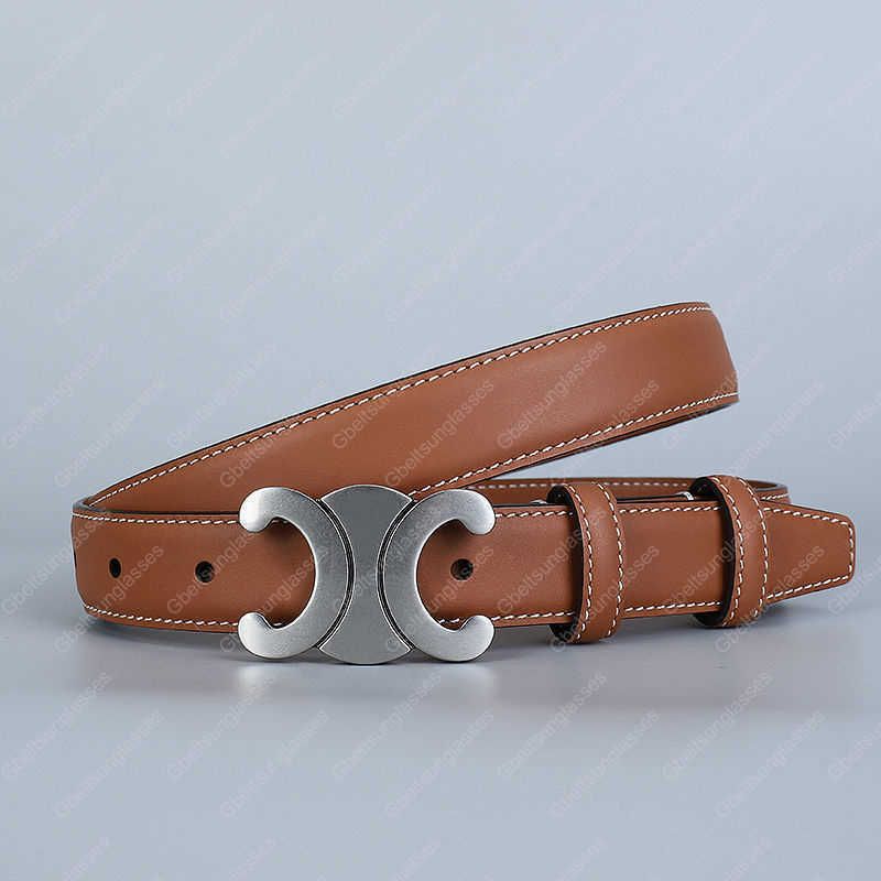 Brown_silver Buckle