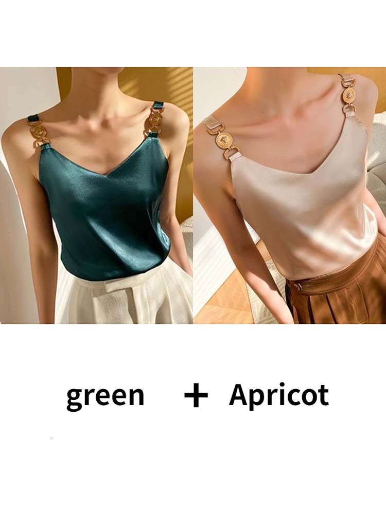vert et abricot
