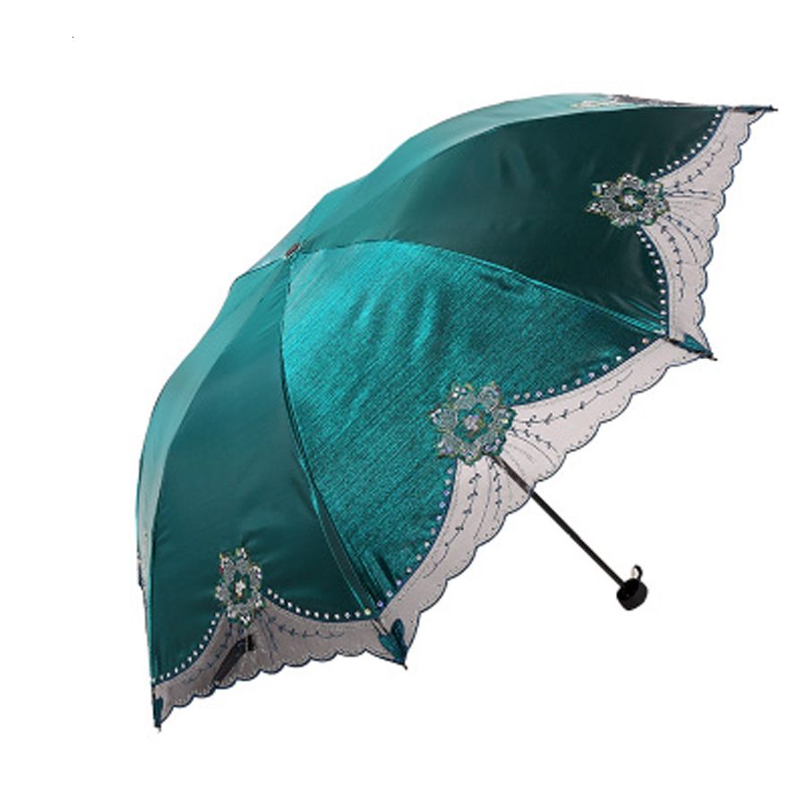 Green Lace Umbrella