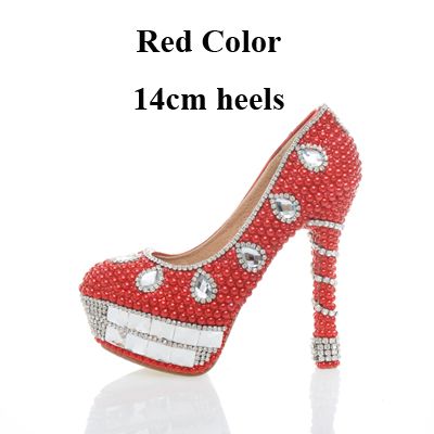 Tacones rojos de 14 cm