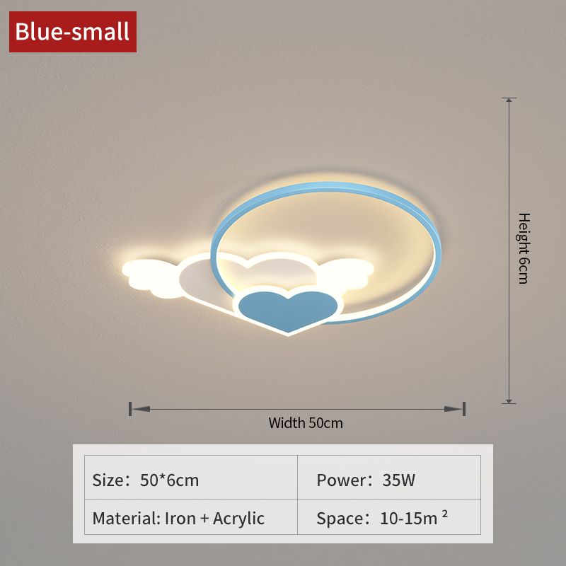 Blue trumpet 50CM White light