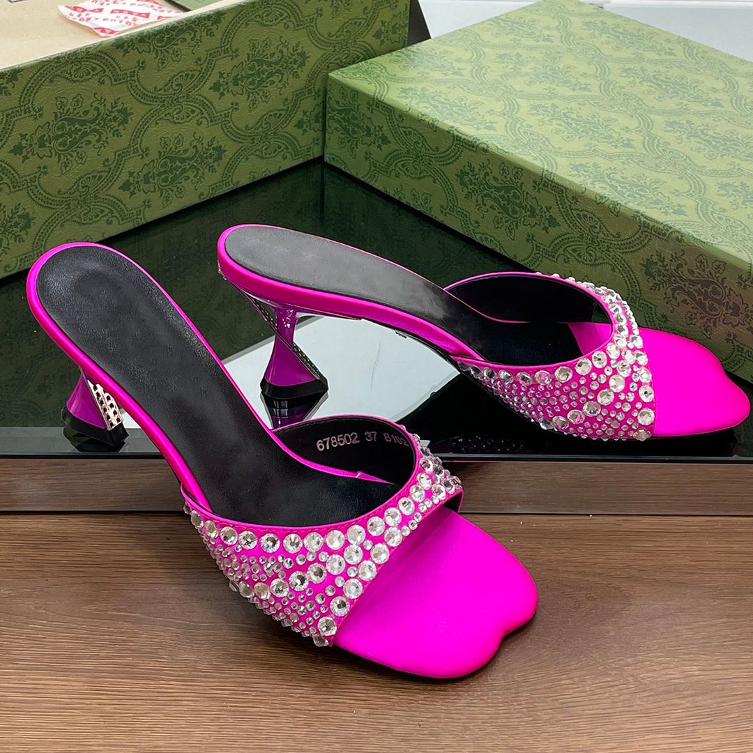 Fuchsia slippers