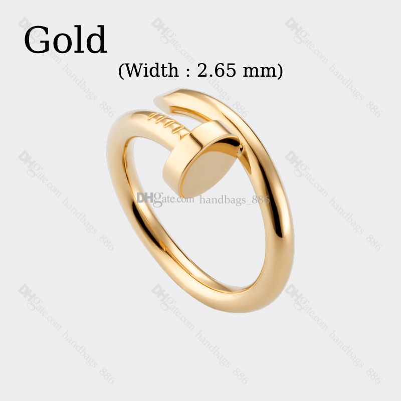 Gold -nail Ring