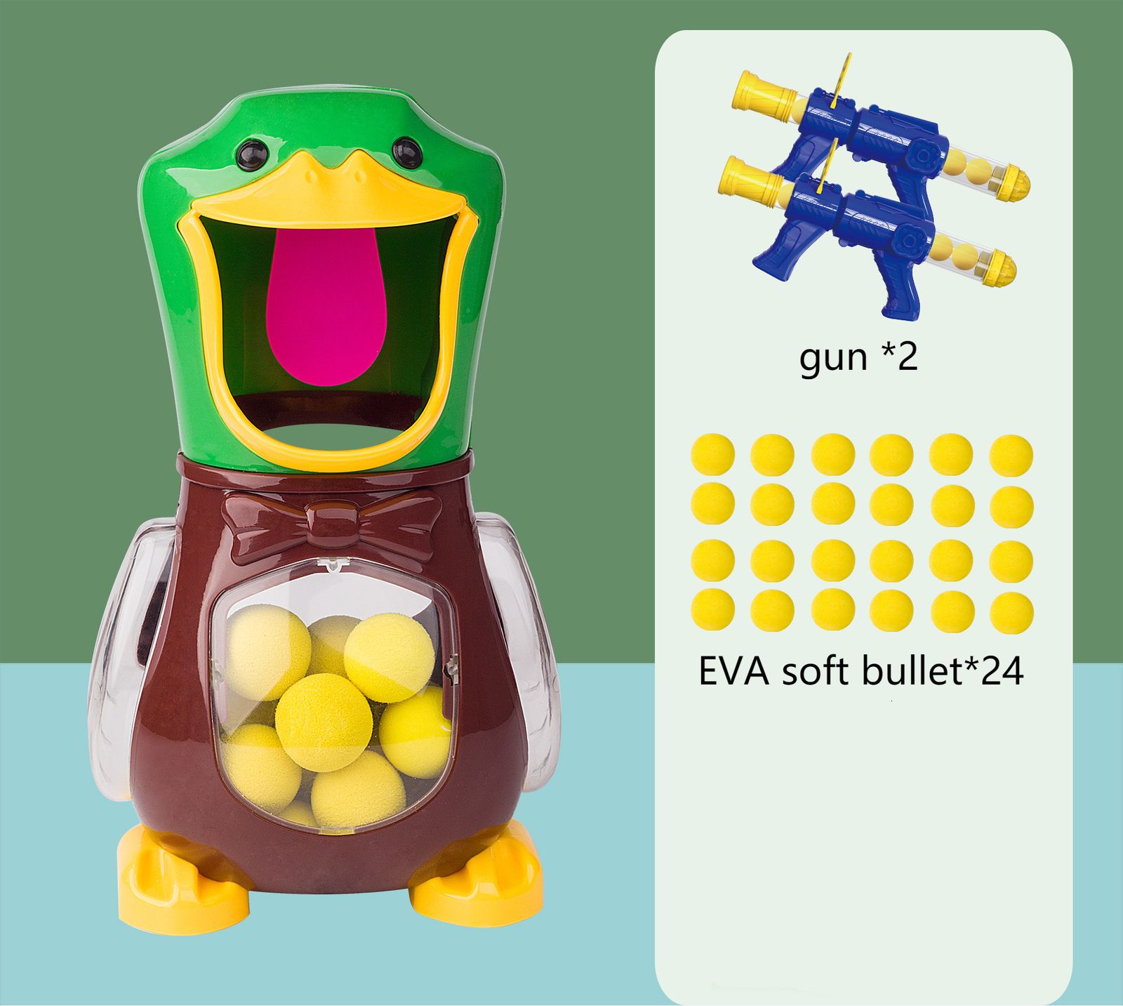 2 pistol ingen poäng