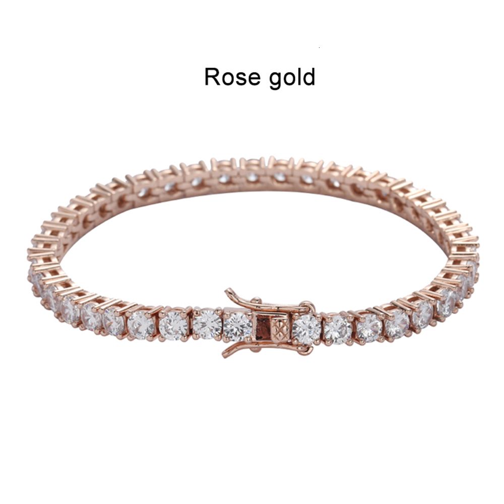 Rose Gold-5mm 19cm