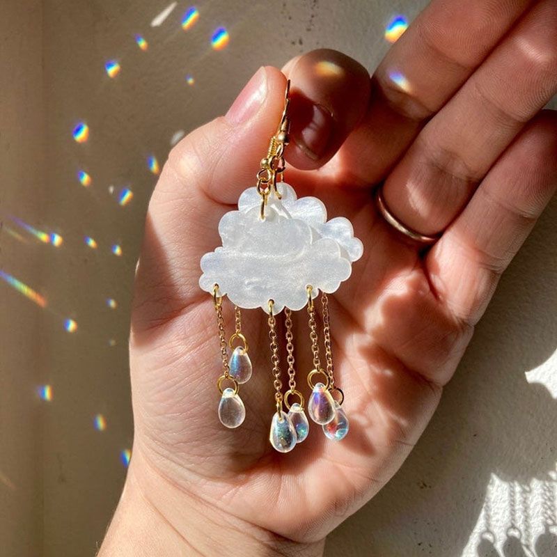 Clouds earrings