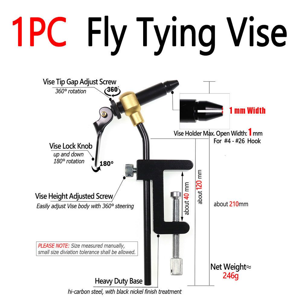 1 Pc Fly Tying Vise