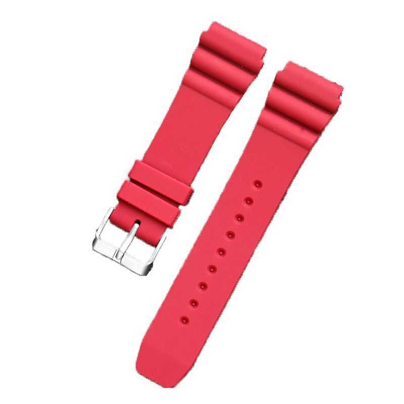 Red x Steel Buckle-22mm