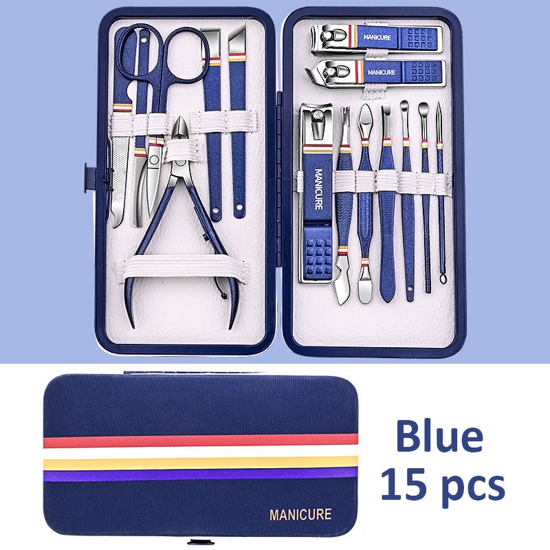 15 PCS Set Blue