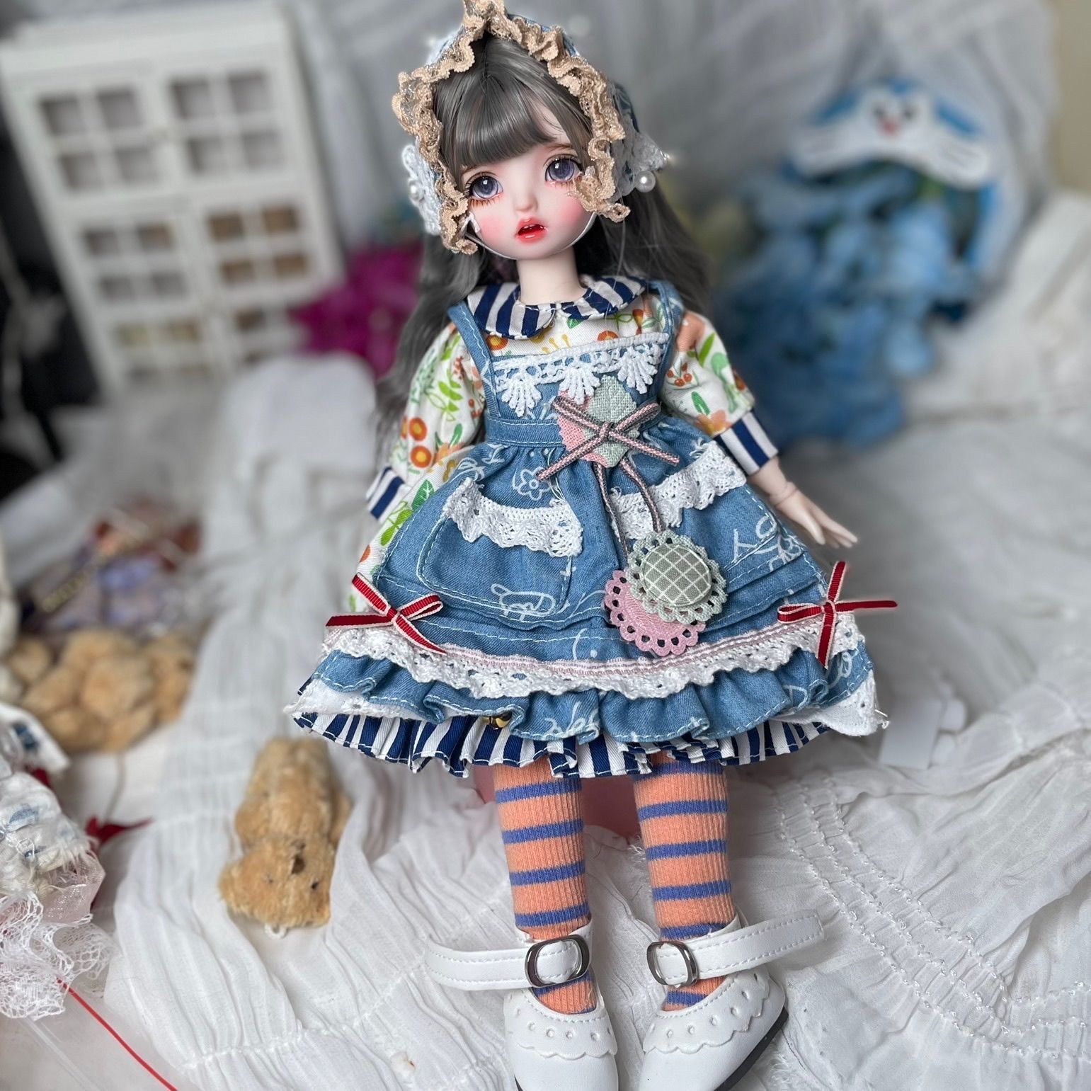 Royal Blue-28-30cm Doll