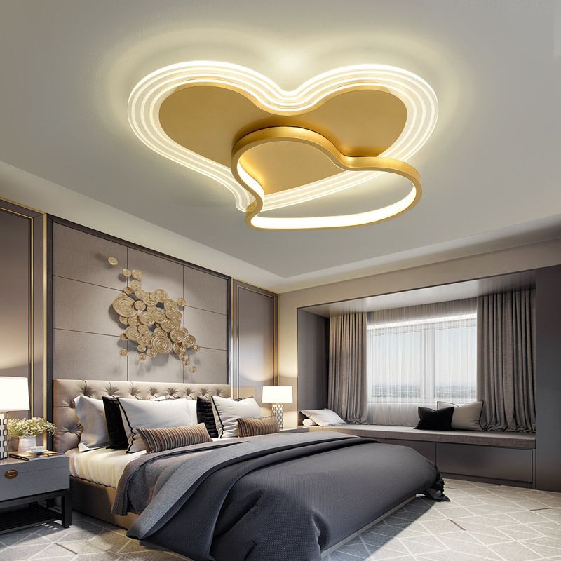 Luce bianca 50 x 45cm30w oro