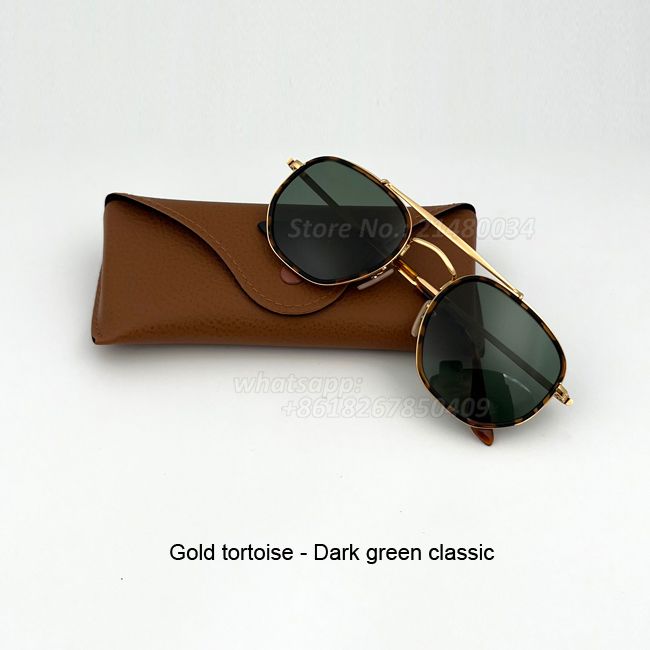 Oro Tortoise - Dark Green Classic