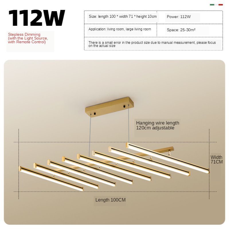 L 100 W71CM Stufenlos dimmbar