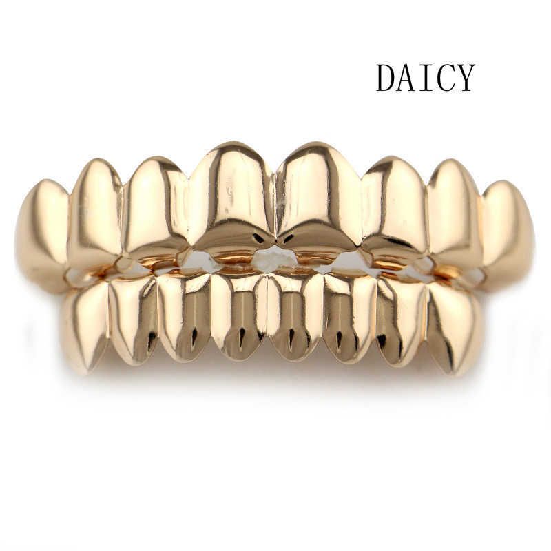 Rose Gold-Teeth Grillz