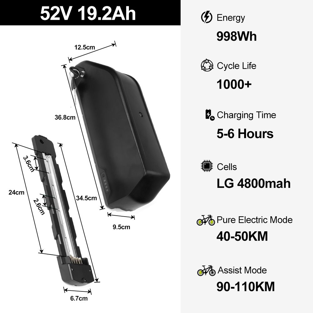 52v 19.2ah l g-Dm03 Mini-44t with Cover