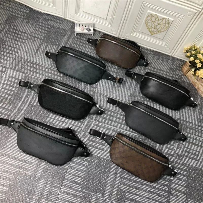 Mens designer Bumbag Waist Bags Bum bags waist Fanny Pack hip belt bag embossing flowers Famous leather aist pouch waist pack across belt DustBag