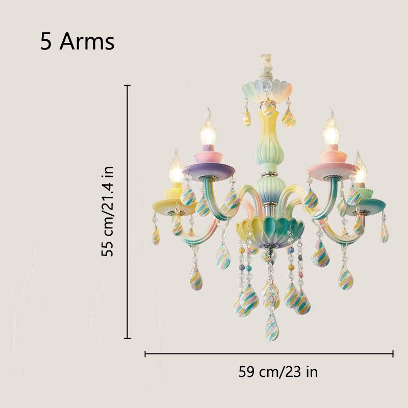 5 Arms E14 Lamphållare Ingen glödlampa ingår