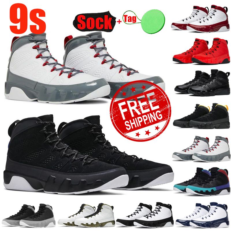 Black and cheap red 9s