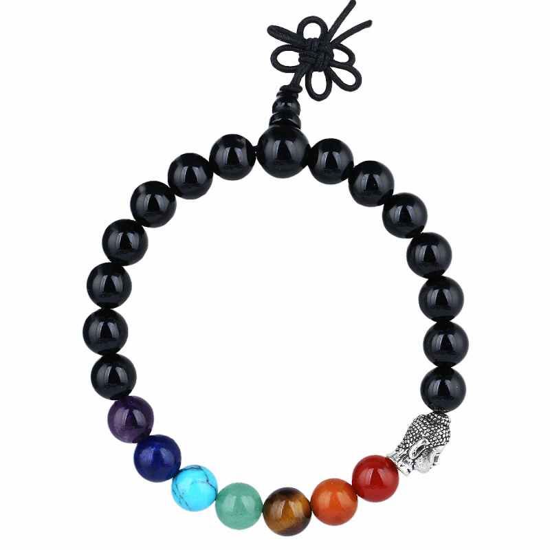 Bouddha Agate Black