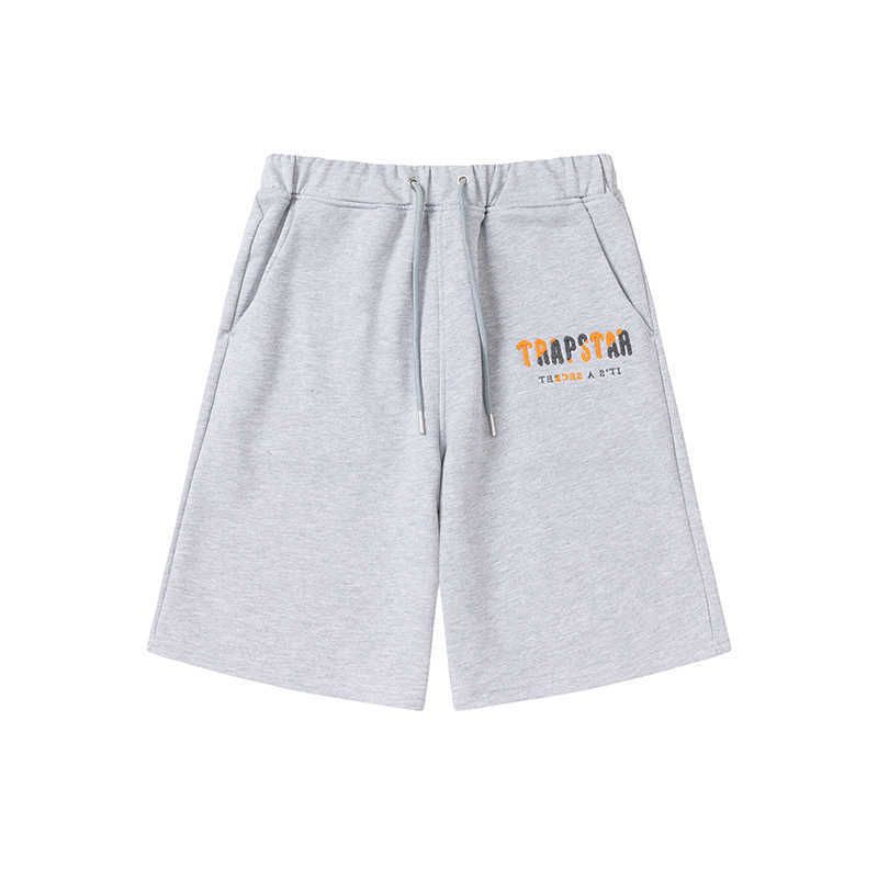 grey orange grey shorts