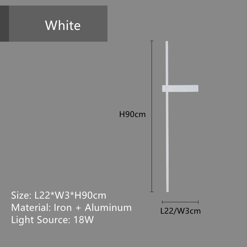 Luce calda da 90 cm bianca